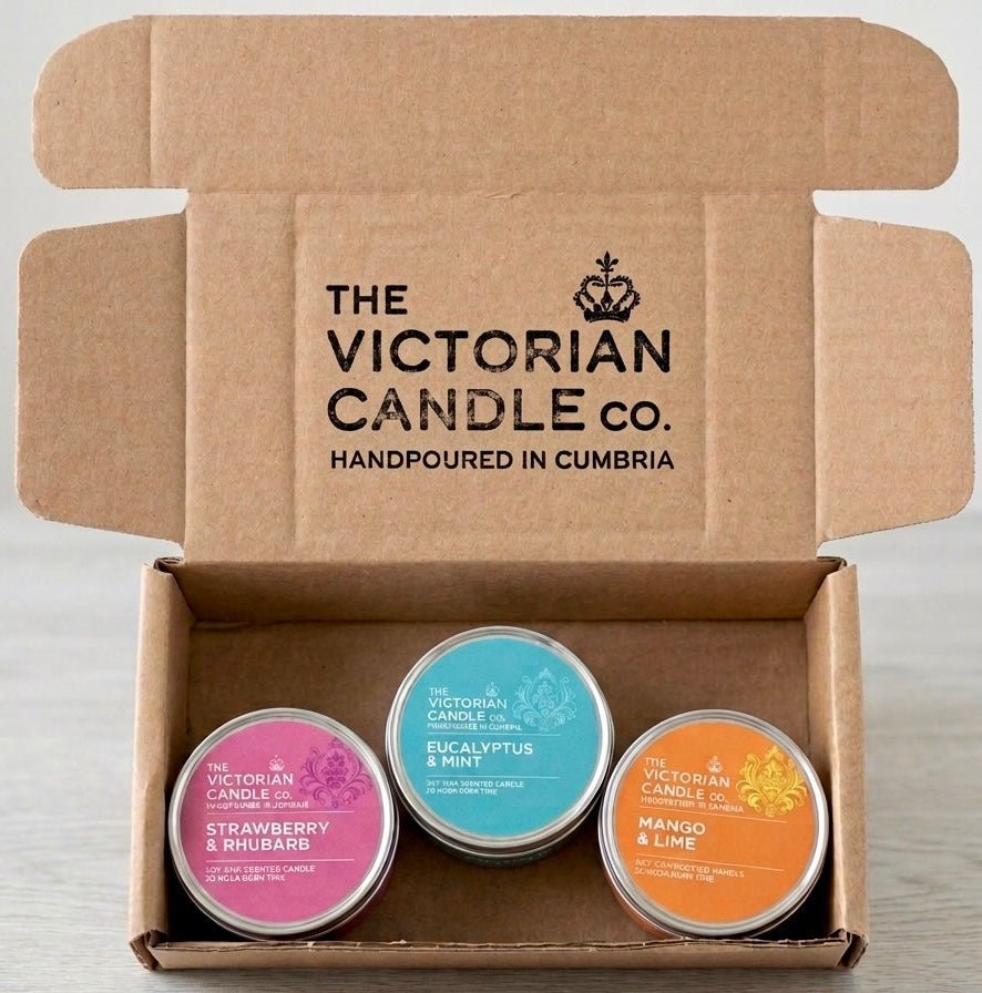 Trio Candle Gift Box - Botanical
