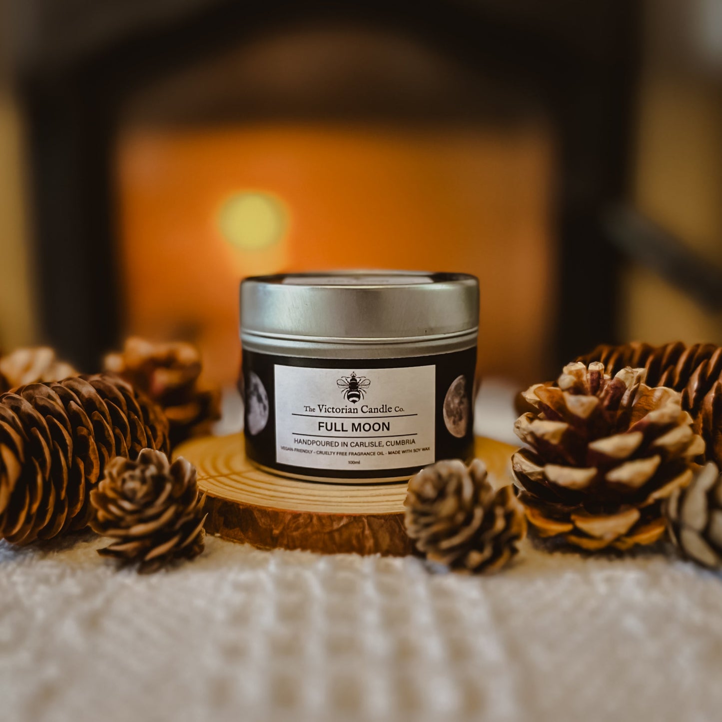 Full Moon - Scented Candle - 100ml Tin