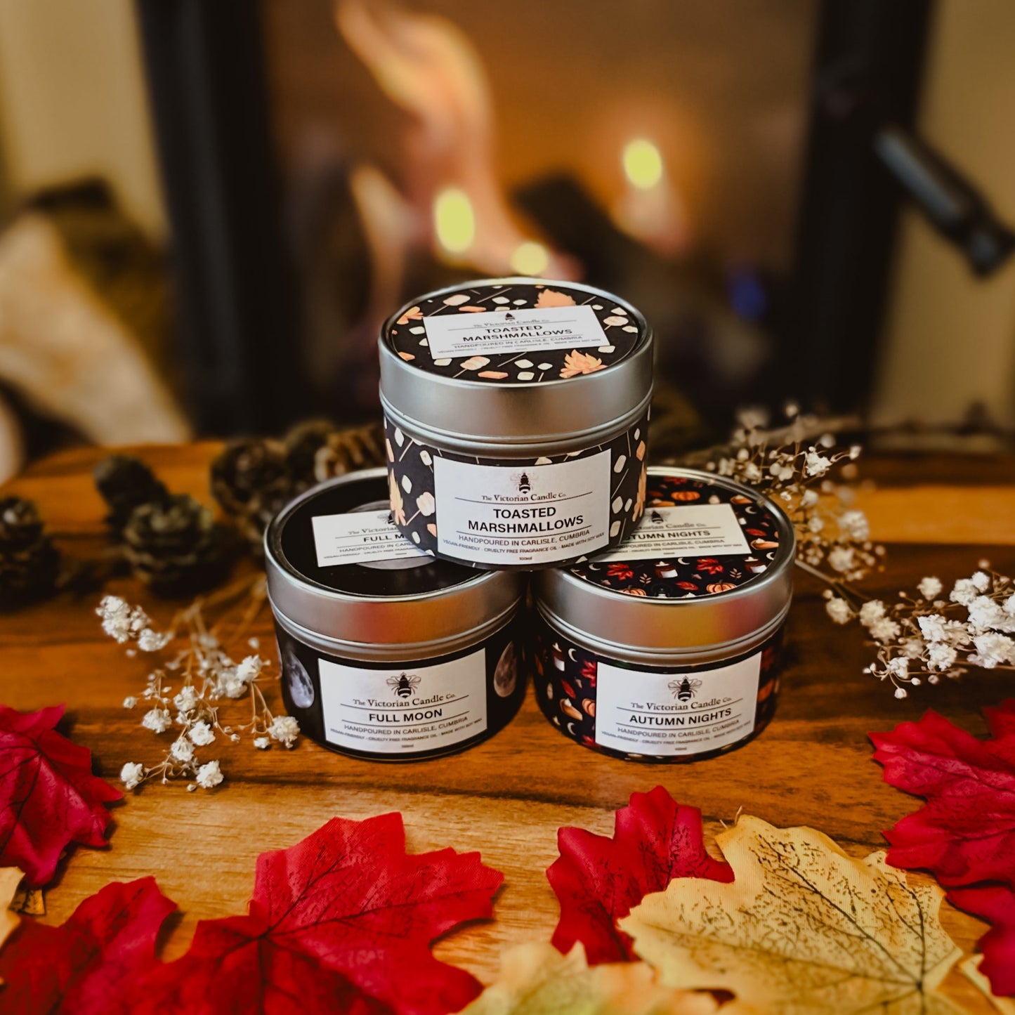 The Moonlight Autumn Trio - 3 x 100ml Tin 🌑
