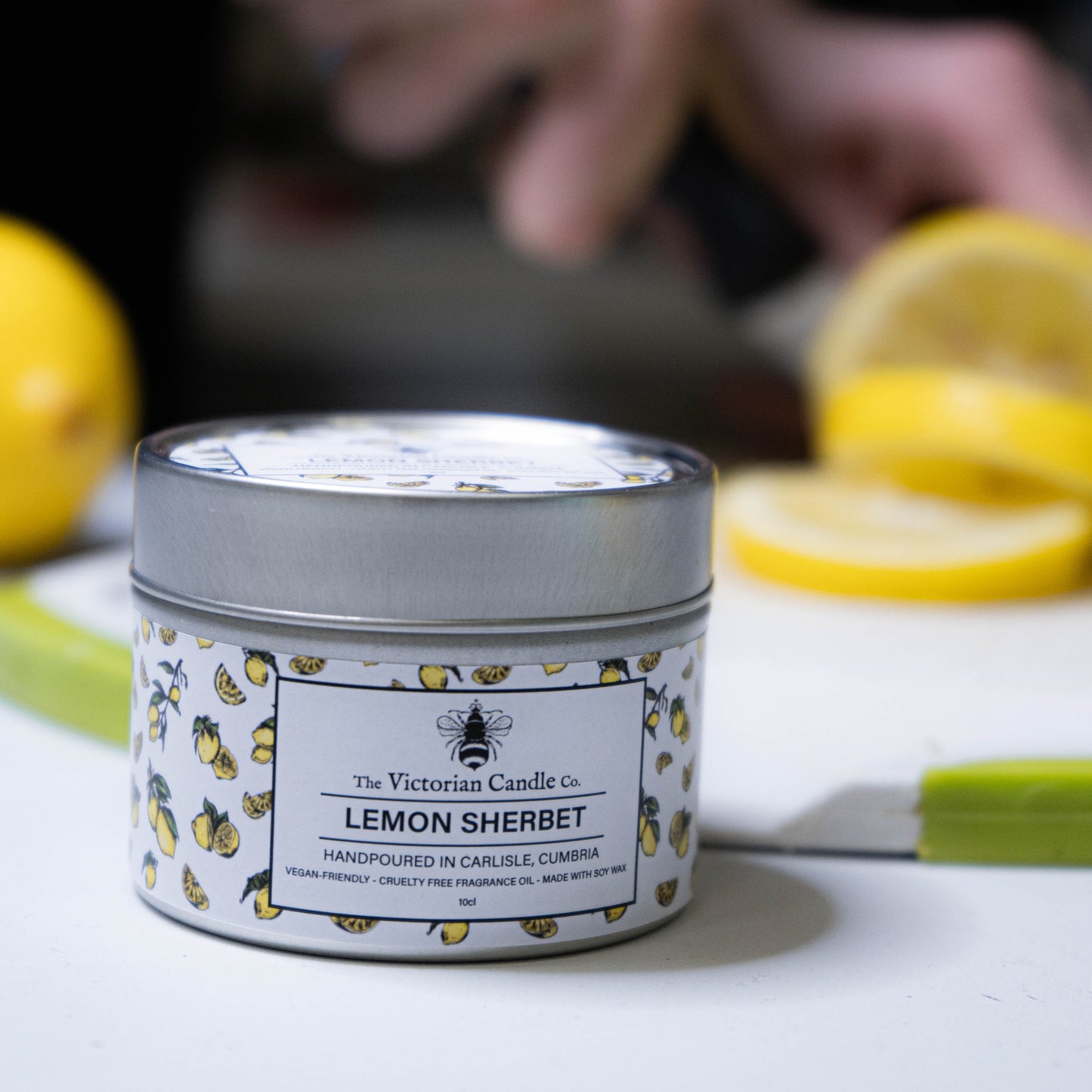 Lemon Sherbet - Scented Candle - 100ml Tin