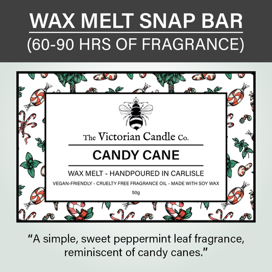 Candy Cane - Wax Melt Snap Bar