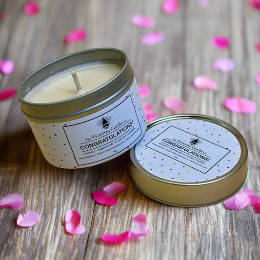 Congratulations - Scented Candle - 100ml Tin
