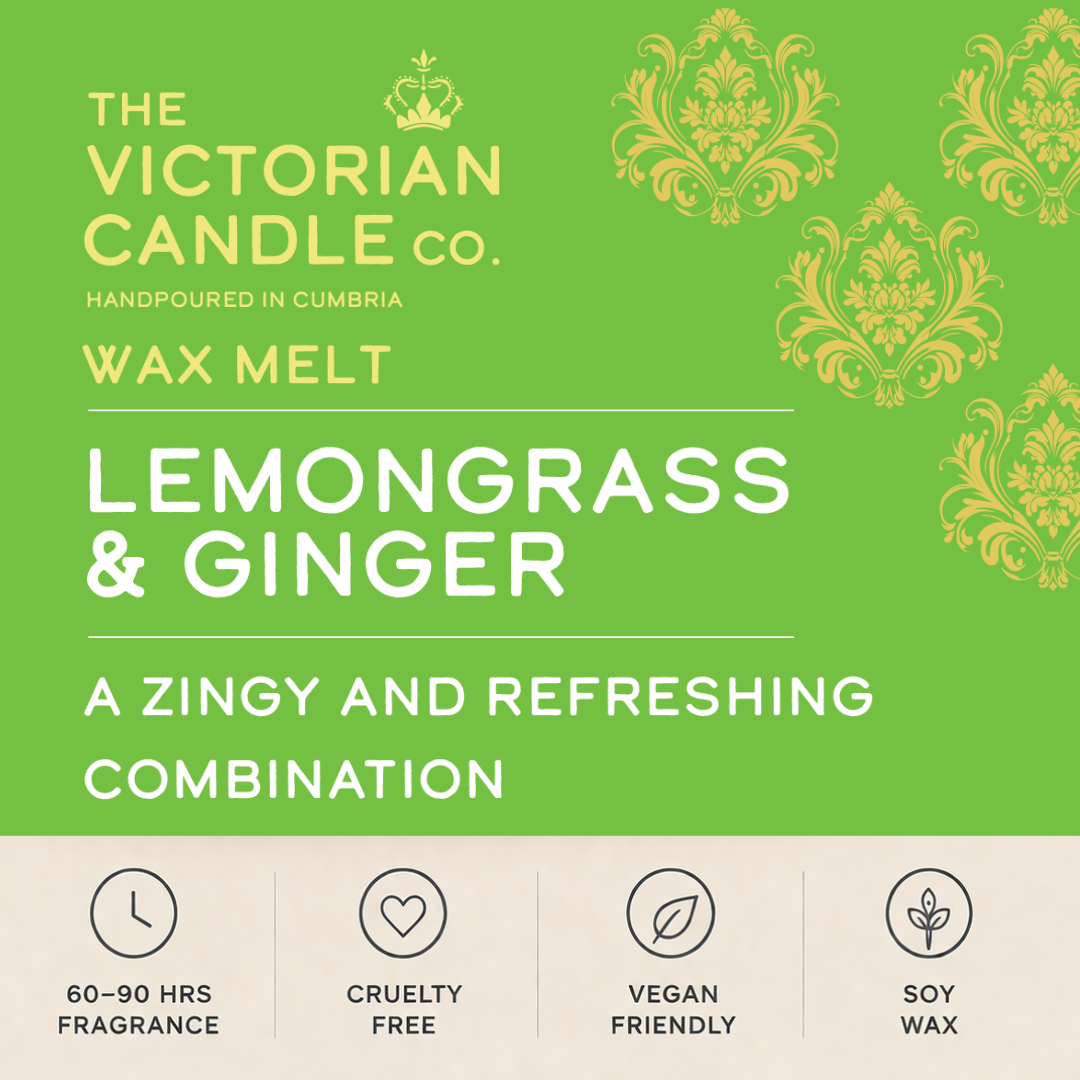 Lemongrass & Ginger Wax Melt Snap Bar