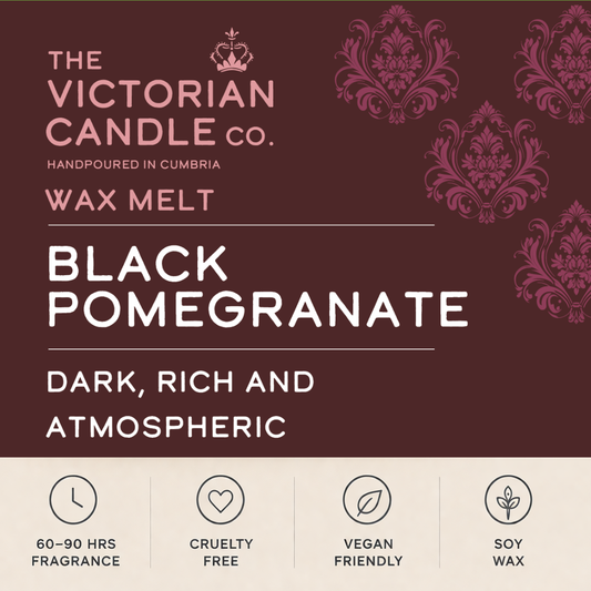Black Pomegranate Wax Melt Snap Bar