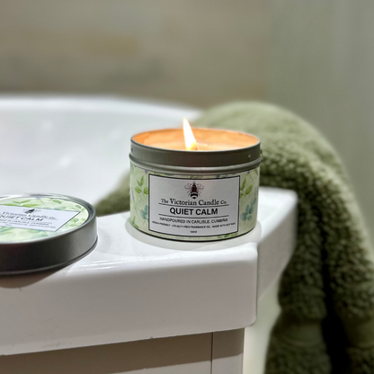 NEW Quiet Calm - Scented Candle - 100ml Tin 🌿
