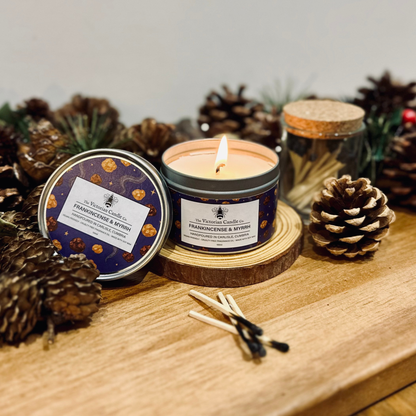 NEW Frankincense & Myrrh - Scented Candle - 100ml Tin ✨