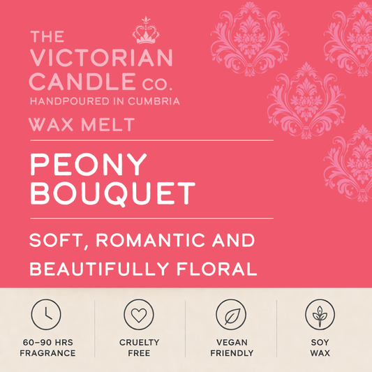 Peony Bouquet Wax Melt Snap Bar
