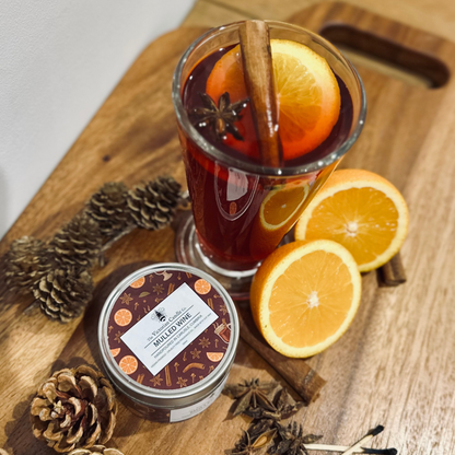 NEW Mulled Wine - Scented Candle - 100ml Tin 🍷