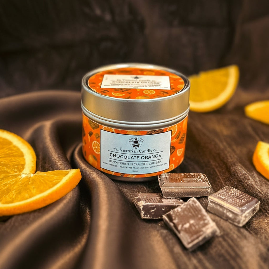 NEW Chocolate Orange - Scented Candle - 100ml Tin 🍊