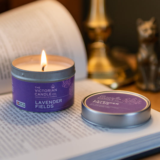 Lavender Fields Scented Soy Candle - 20 Hour Burn