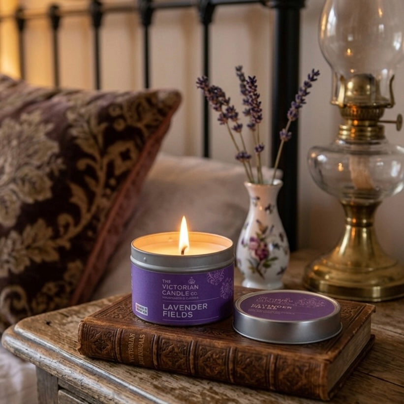 Lavender Fields Scented Soy Candle - 20 Hour Burn
