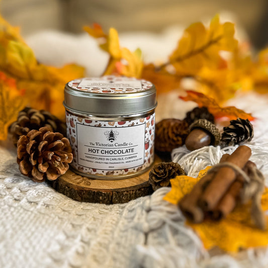 (Large) Hot Chocolate - Scented Candle - 200ml Tin