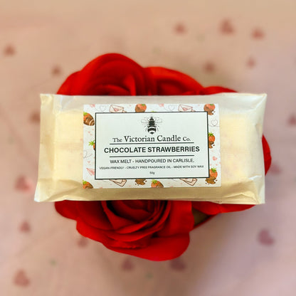 NEW Chocolate Strawberries - Wax Melt Snap Bar 🍫