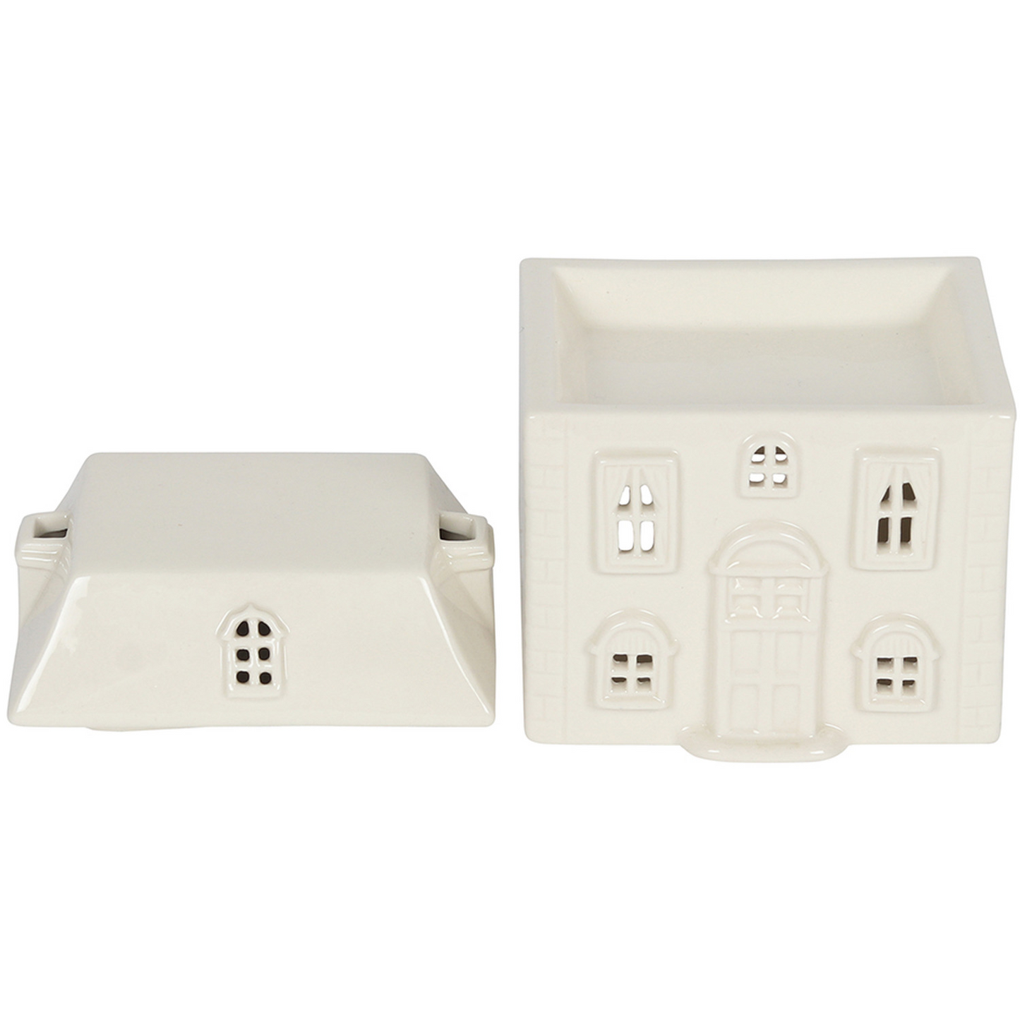 Ceramic White House Wax Melter - Free Melt Included