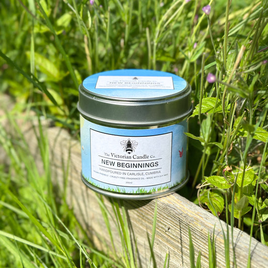 (Large) New Beginnings - Scented Candle - 200ml Tin