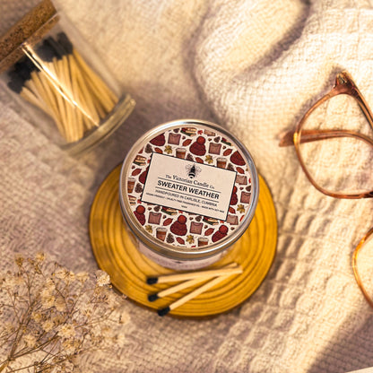 Sweater Weather - Scented Candle - 100ml Tin