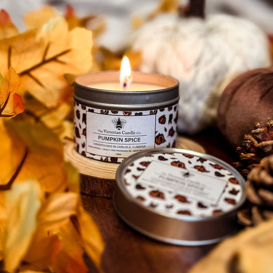 Pumpkin Spice - Scented Candle - 100ml Tin