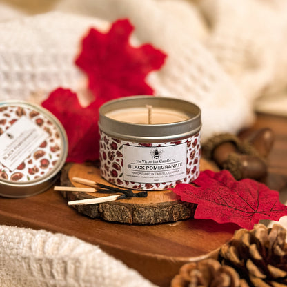 Apple & Cinnamon - Scented Candle - 100ml Tin