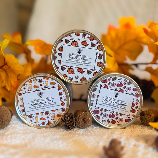 The Cosy Autumn Trio - 3 x 100ml Tin 🍂