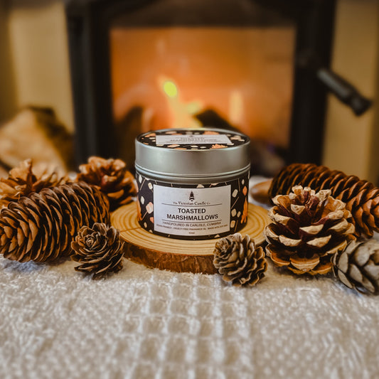 Toasted Marshmallow - Scented Candle - 100ml Tin