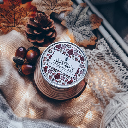 Sweater Weather - Scented Candle - 100ml Tin