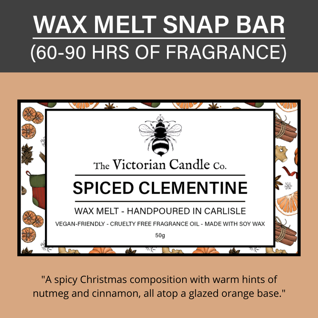 Spiced Clementine -  Wax Melt Snap Bar 🕯