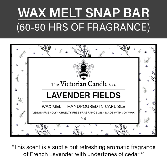 Lavender Fields - Wax Melt Snap Bar