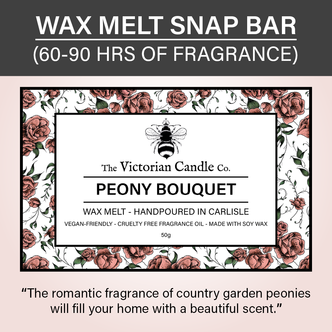 Peony Bouquet - Wax Melt Snap Bar