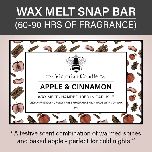 Apple & Cinnamon - Wax Melt Snap Bar