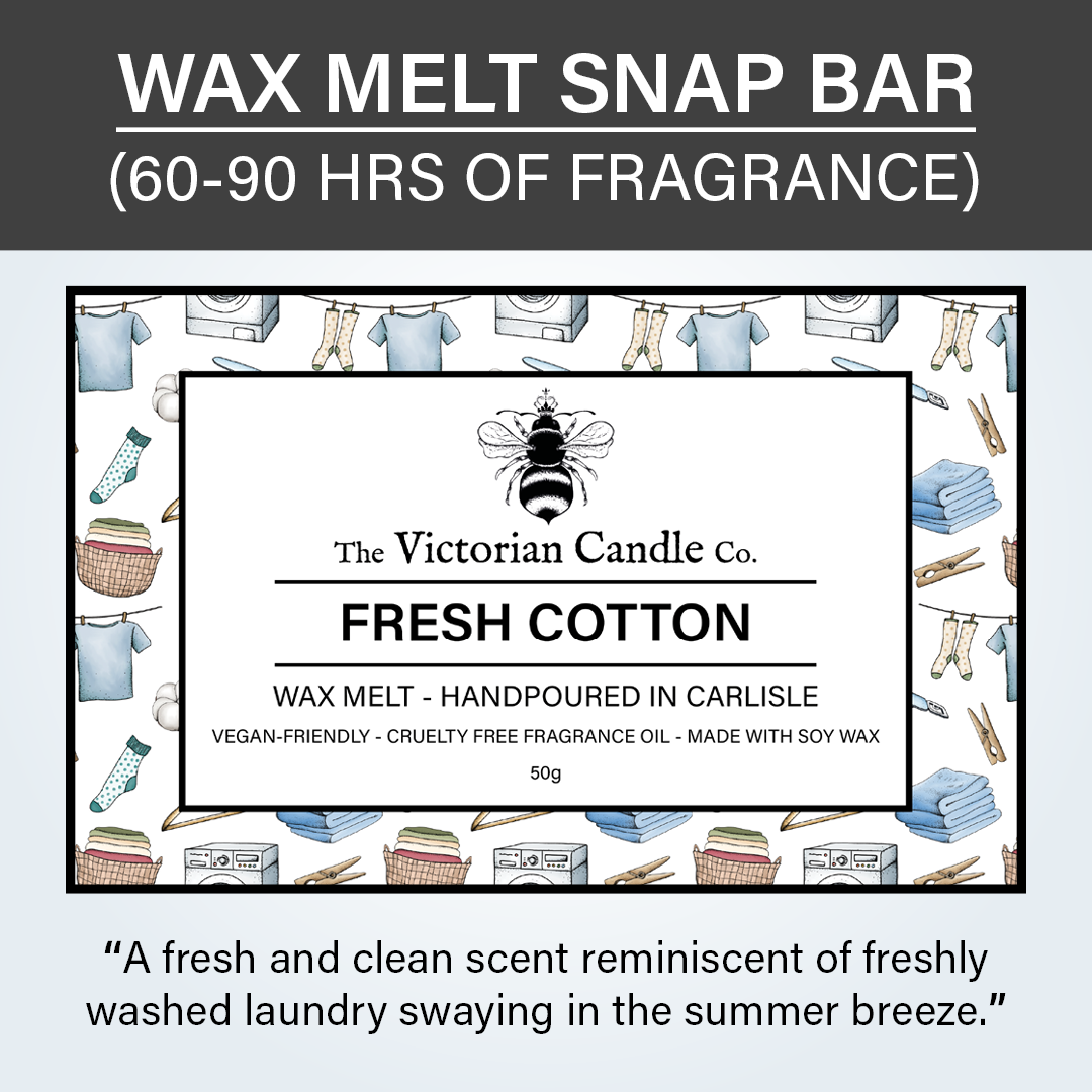 Fresh Cotton - Wax Melt Snap Bar