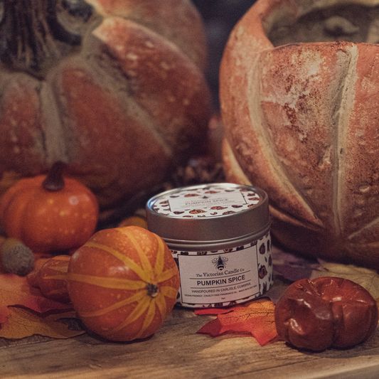 Pumpkin Spice - Scented Candle - 100ml Tin